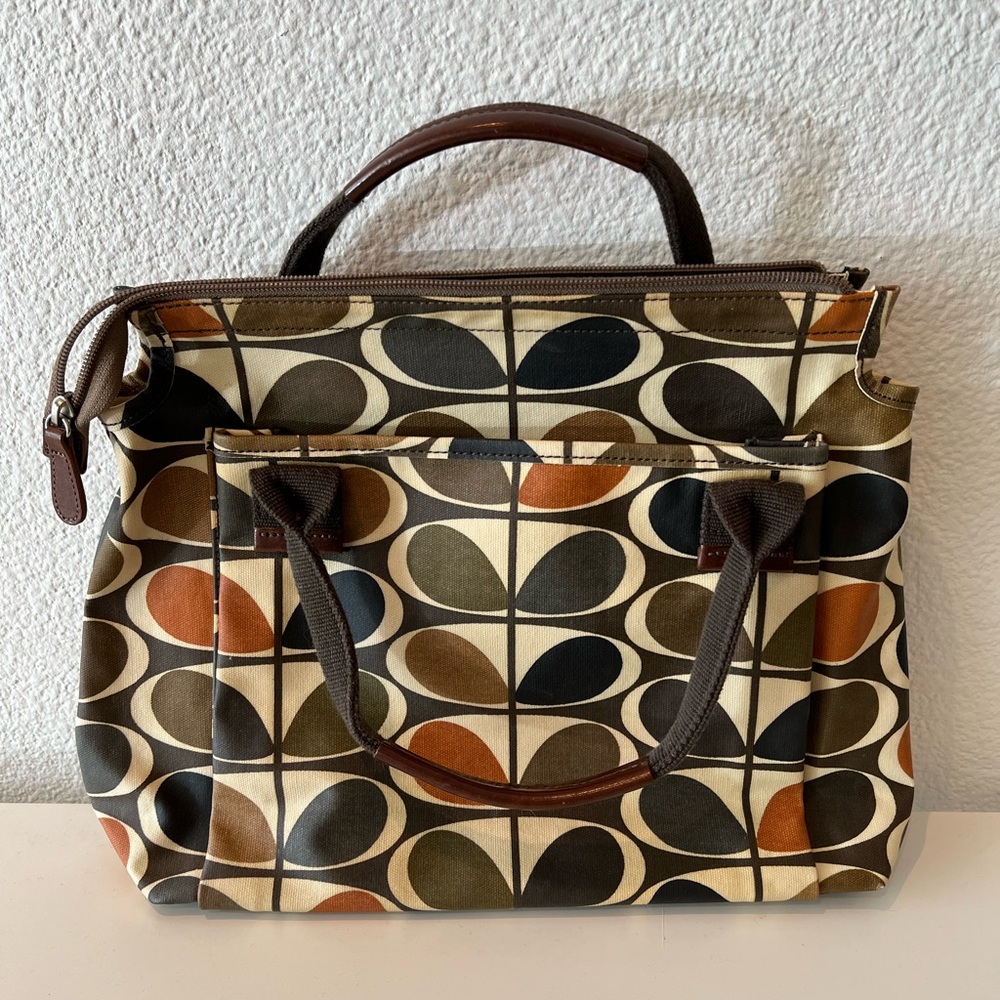 Orla Kiely tote bag